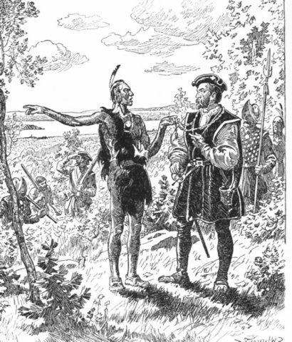 Jacques Cartier's second voyage - 1535-1536