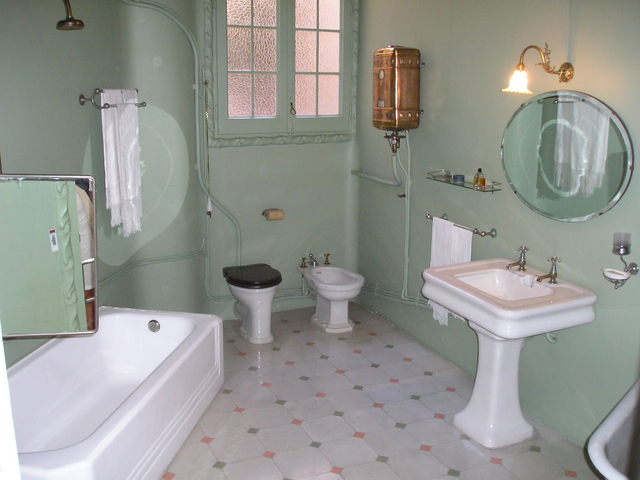 First bathrooms as we know