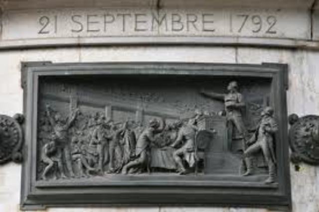 Monarchy abolished in France