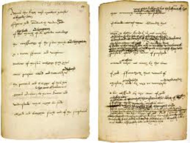 The Church of England's 39 Articles of Religion