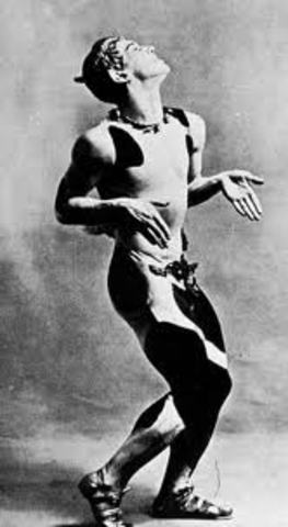 L'Apres-Midi d' un Faune (Afternoon of a Faun) by Nijinsky