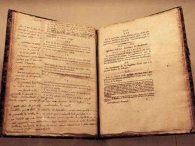 The French constitution was created