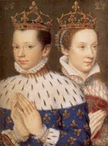 King Charles IX and Catherine de Médicis