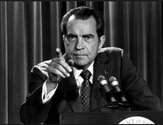 President Nixon declares a “war on drugs".