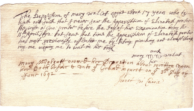 Mr. Proctor confesses to a lie but will not sign