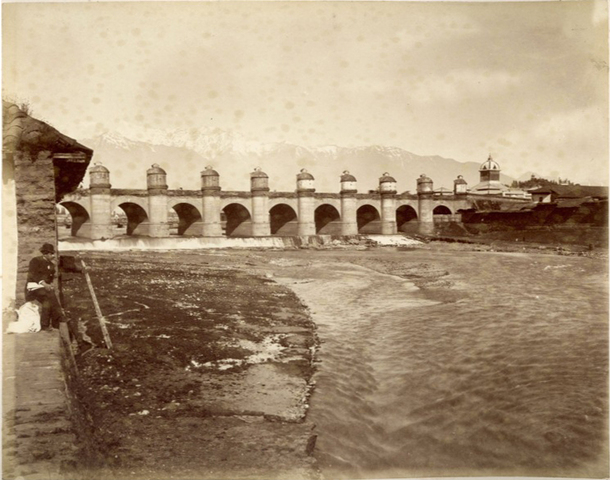 la canalización del Mapocho