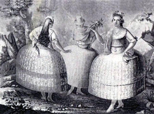 La manifestacion de los Criollos