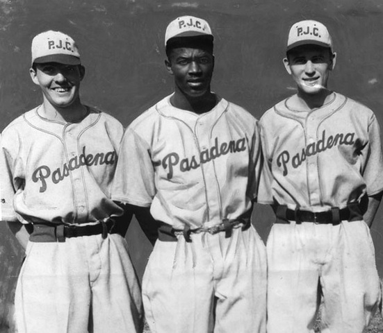 Jackie went to Pasedena Junior College.