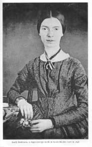 Emily Dickinson is born in Massachusetts.