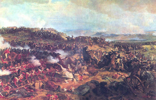 Napoleon's defeat in Europe, allowing the British to commit more troops to the war in the U.S.