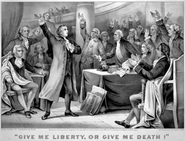 Patrick Henry "Give Me Liberty"