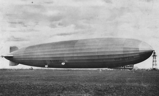 First German Zeppelin attacks on Britain