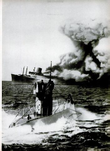 First British Passenger ship is sunk by U-boats