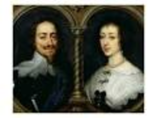Charles married Henrietta Maria.