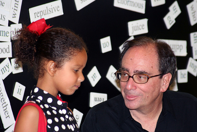 His first book signing