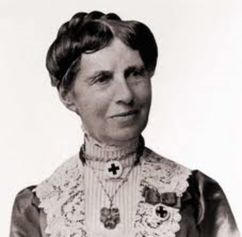 Clara Barton founded the American Red Cross