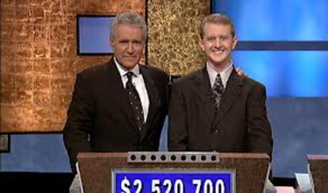 Ken Jennings wins 2.5 million on Jeopardy