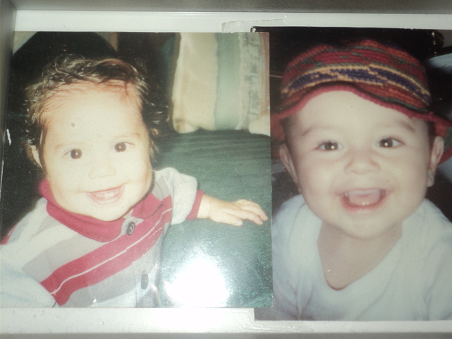 DE BEBE CON MI HERMANO 2 MESES