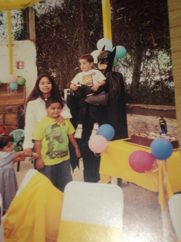 CUMPLEAÑOS DE MI HERMANO Y BATMAN