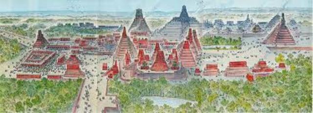 Tikal becomes the dominant power in the Mexican area