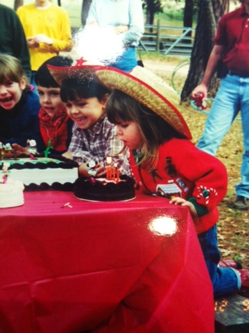 Tuve mi 4th cumpleaños en 2000