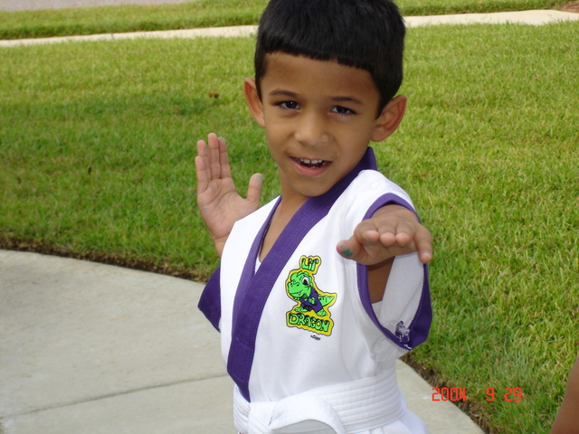 Empecé las artes marciales.