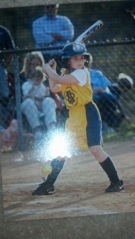 El primer vez jugé softball