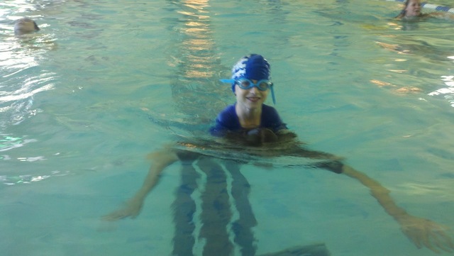 Nadé con mi hermano en 2012.