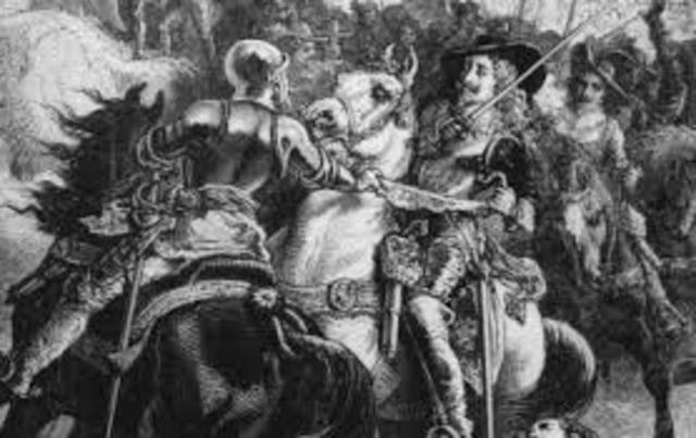 Civil War between The Crown and Parliament