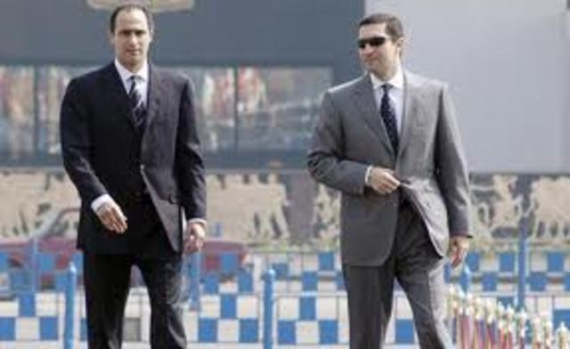 Mumbarak's sons imprisoned.