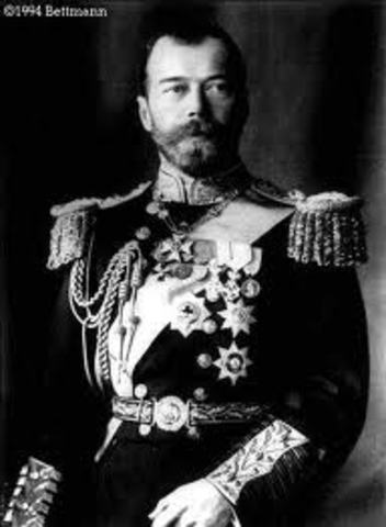 The Abdication of Czar Nicholas II