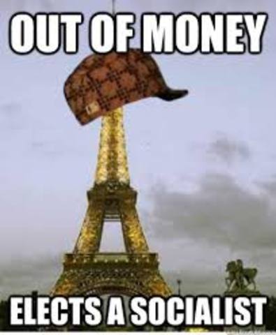 France is out of money