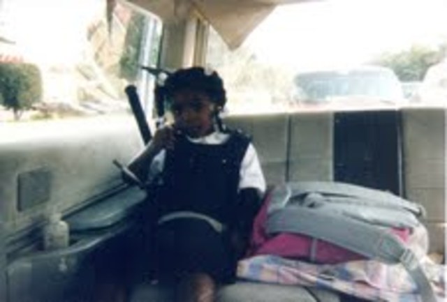 my first day of elementarty school