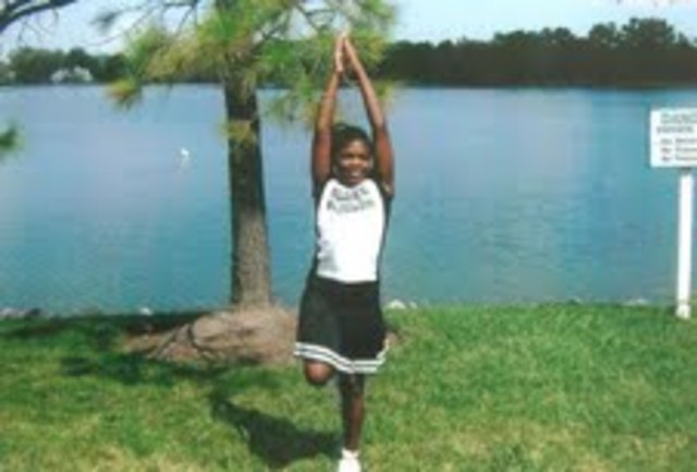 after my cheerling competition