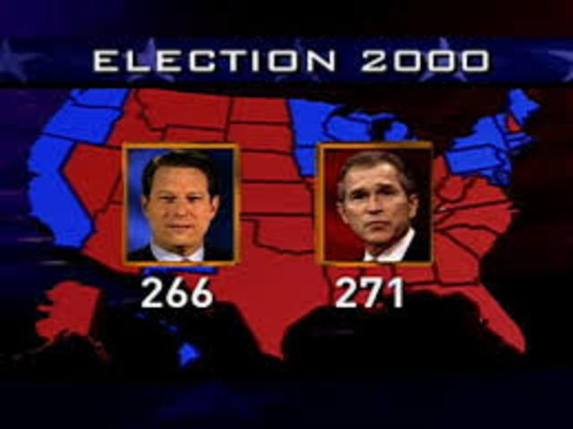 George W. Bush defeats Al Gore
