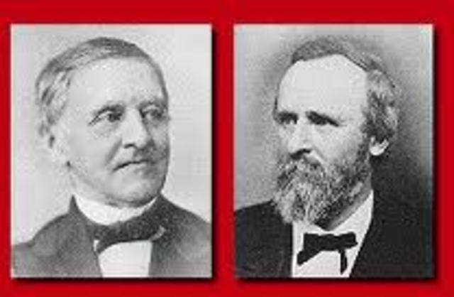 Rutherford B Hayes vs Samuel Tilden