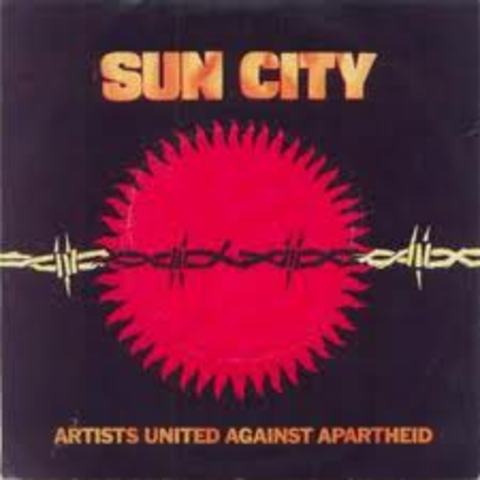 Musicians form Artists United Against Apartheid