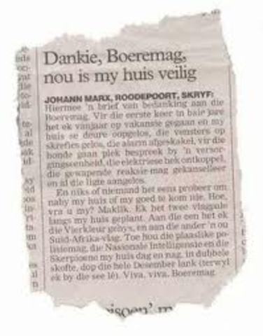 Extremist Organization Dismantled