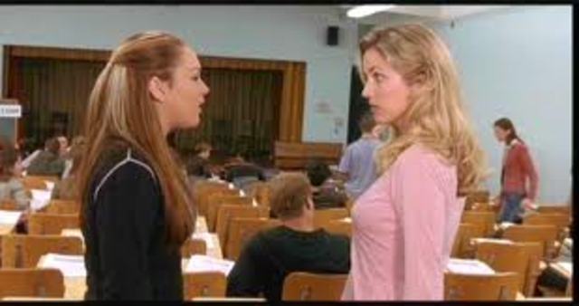 The mom is nice to Stacy