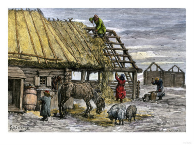 Czar Alexander II emancipates the serfs