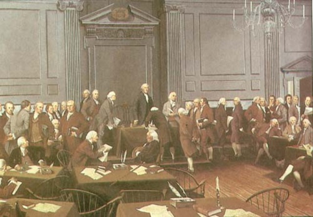 Aprobacion de la Constitucion Estadounidense