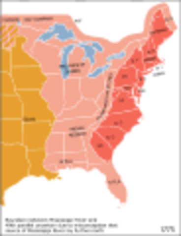 The United States of American is born