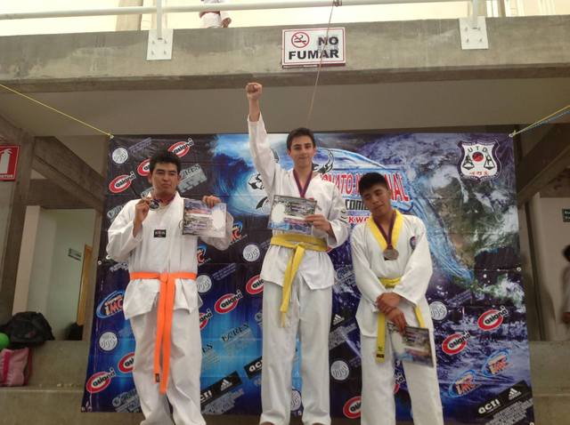 Torneo ganado de Taekwondo en Puebla