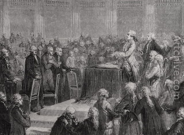 King Louis 16 Accepts Constitution