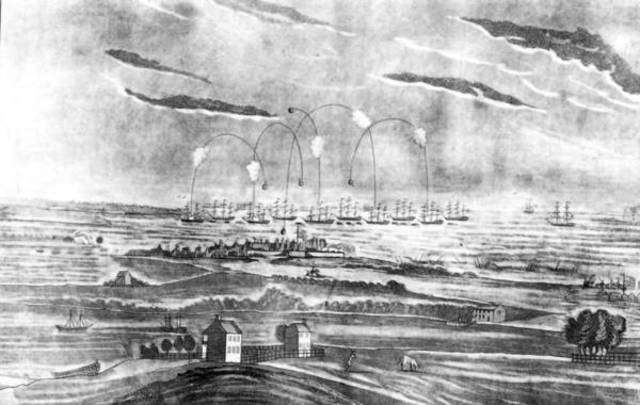 British attack Baltimore