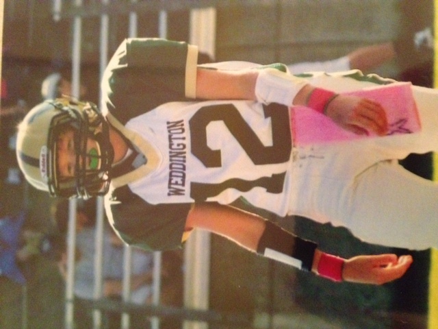 Jugué football americano en 2010.