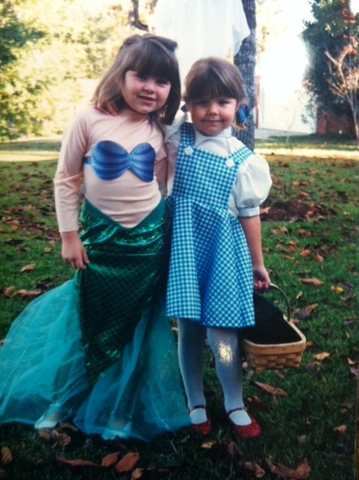 Fui Little Mermaid por Halloween en 2003