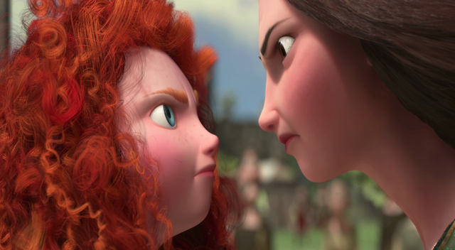 Merida's conflict with Elinor-"You have embarassed them!"