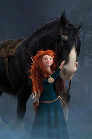 Merida runs away
