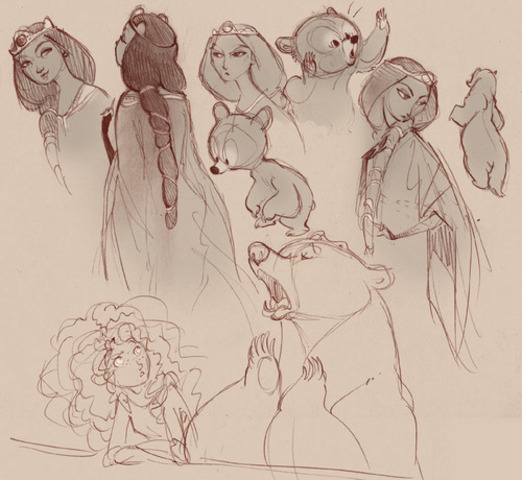 Elinor becomes a bear